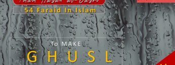 54 Faraid Series- Fard #5: To make Ghusl when it is required (Fri 30 Oct 2009)